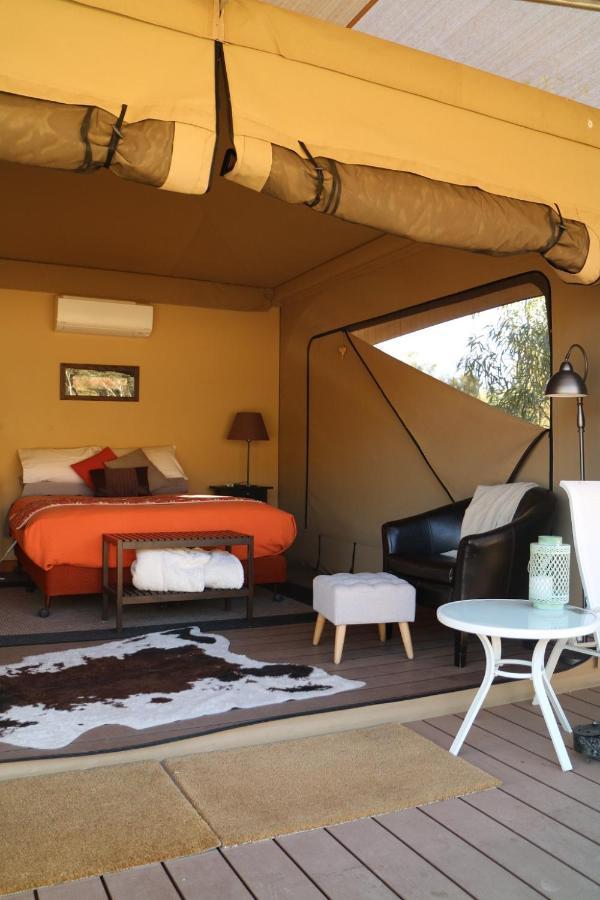 אליס ספרינגס Squeakywindmill Boutique Tent B&B מראה חיצוני תמונה